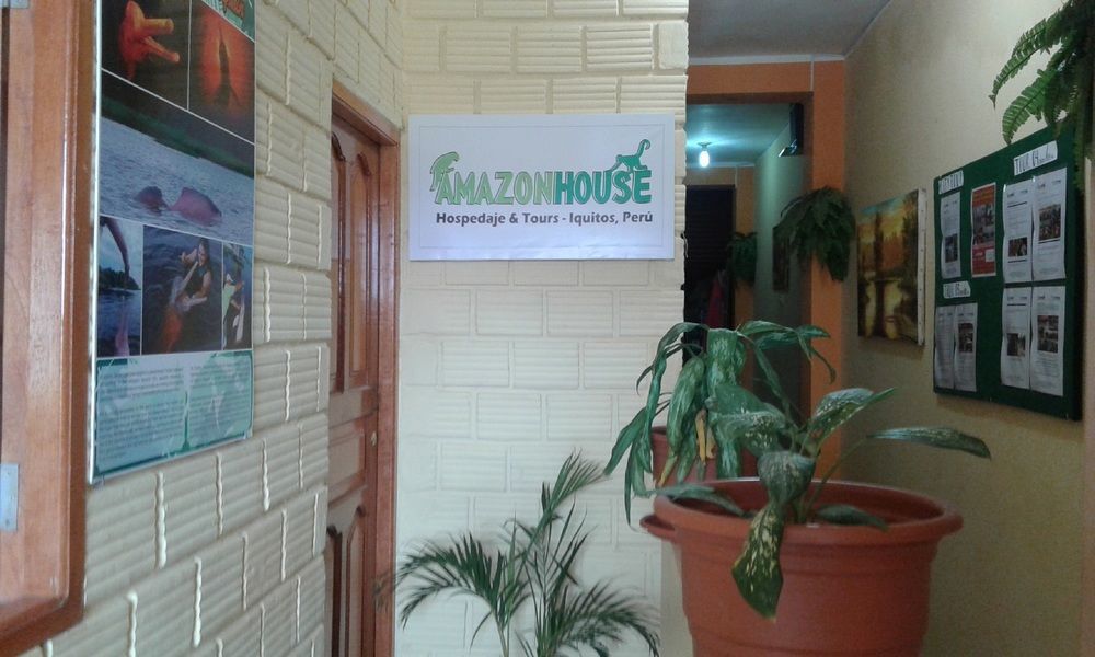 Amazon House Hostel Iquitos Exterior foto
